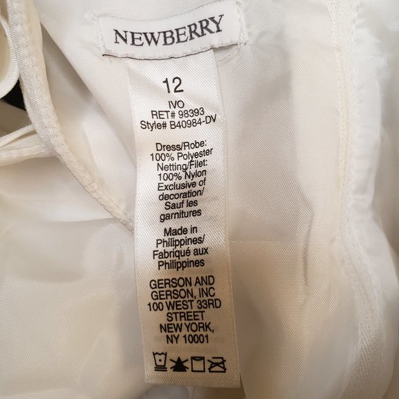 Black and White Dress for Girls - Picture 5 of 10